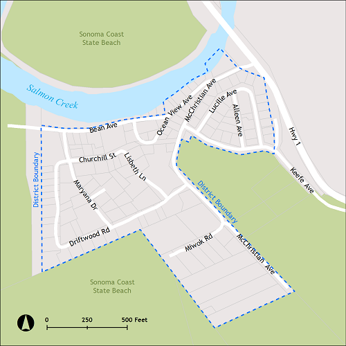 Air quality district boundaries