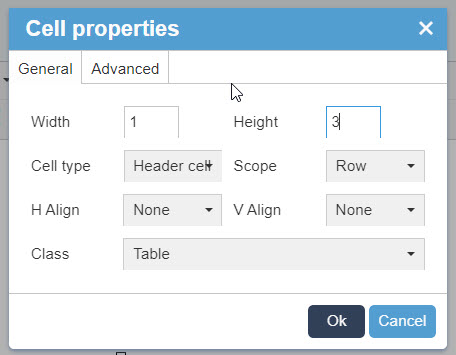 Select Row Headers