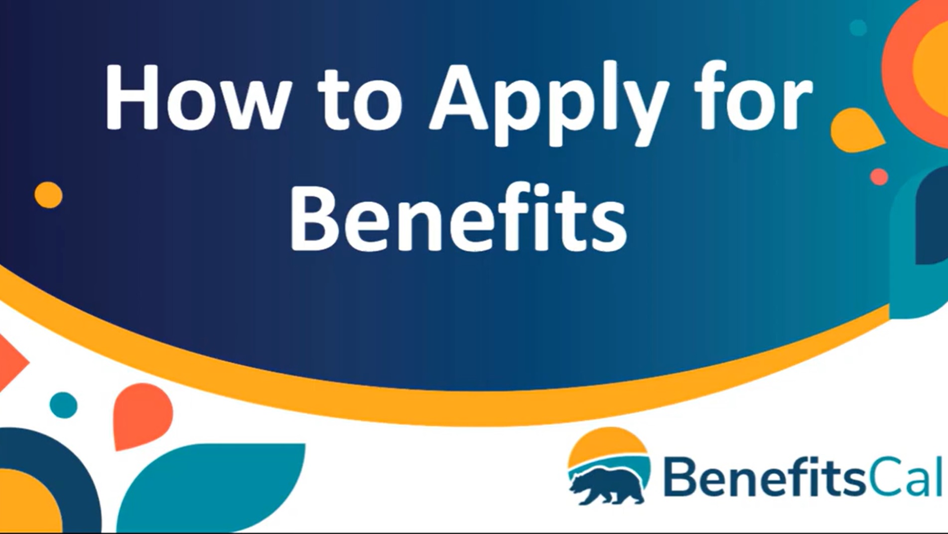 How to Apply for Benefits