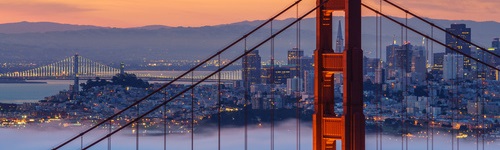 View of san francisco bay area